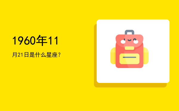 1960年11月21日是什么星座？