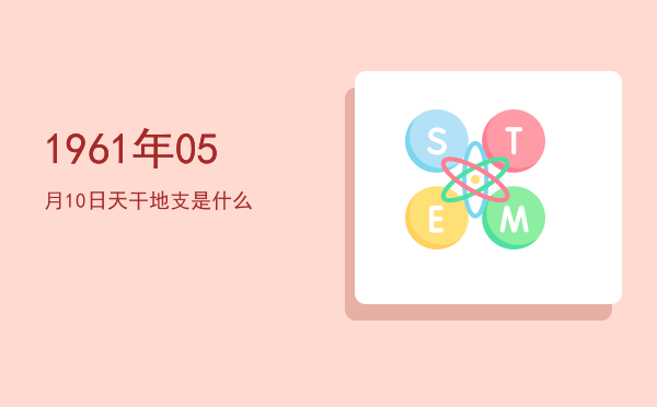 1961年05月10日天干地支是什么
