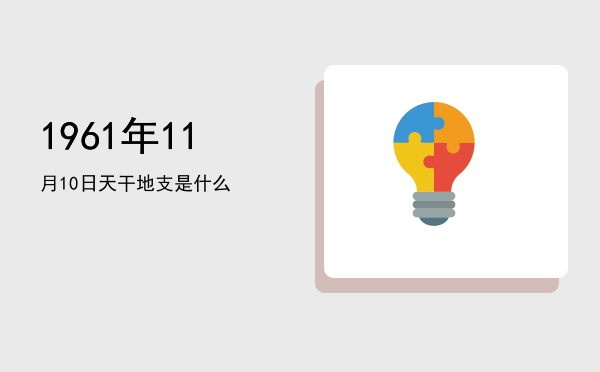 1961年11月10日天干地支是什么