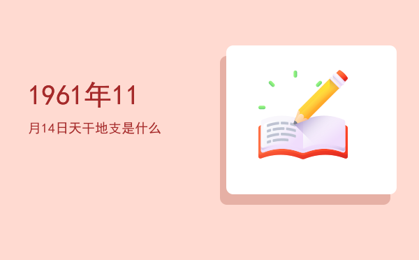 1961年11月14日天干地支是什么