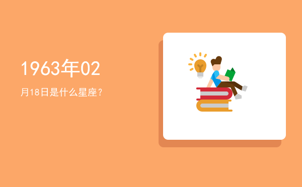 1963年02月18日是什么星座？
