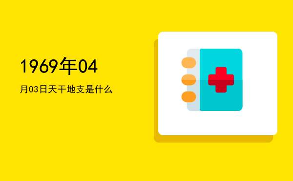 1969年04月03日天干地支是什么