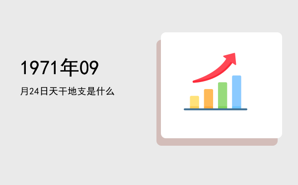 1971年09月24日天干地支是什么