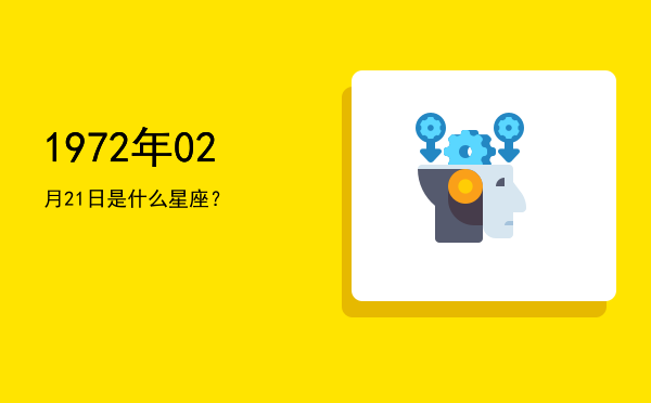 1972年02月21日是什么星座？