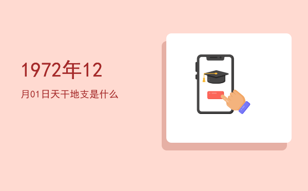 1972年12月01日天干地支是什么