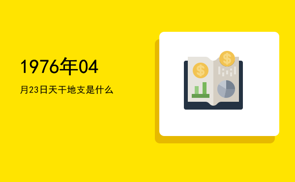 1976年04月23日天干地支是什么