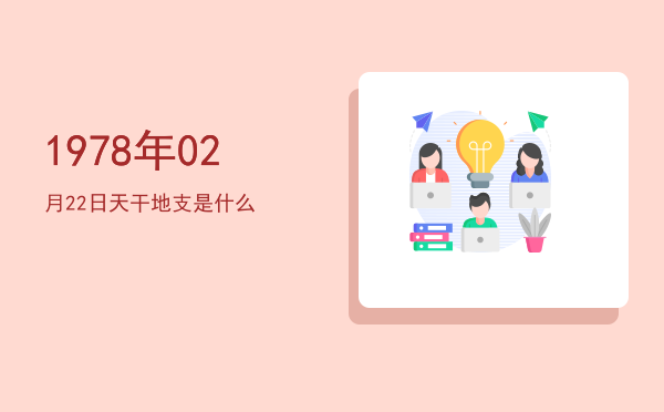 1978年02月22日天干地支是什么