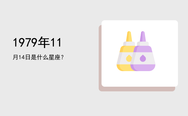 1979年11月14日是什么星座？