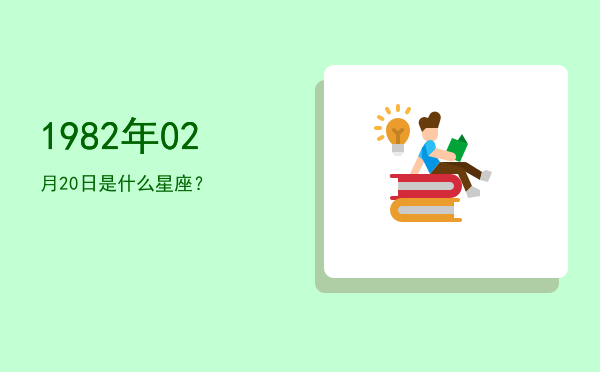 1982年02月20日是什么星座？