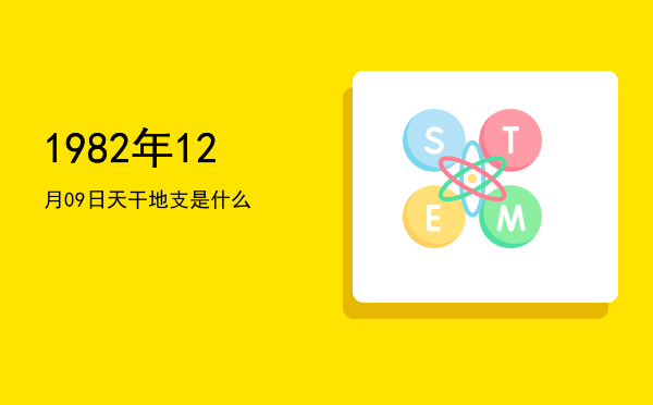 1982年12月09日天干地支是什么