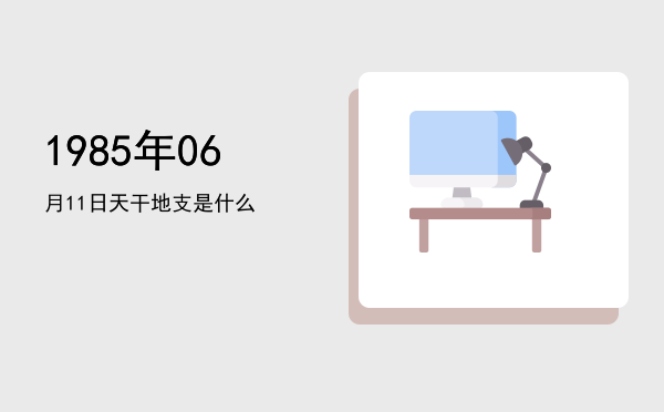 1985年06月11日天干地支是什么