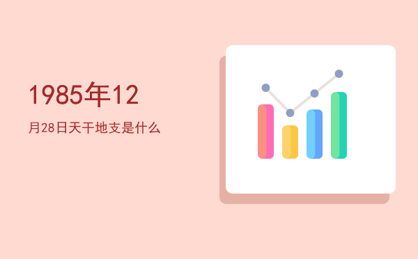 1985年12月28日天干地支是什么