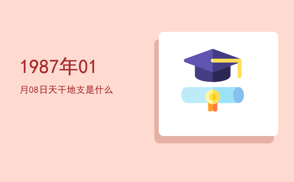 1987年01月08日天干地支是什么