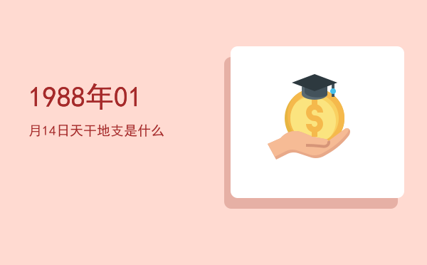 1988年01月14日天干地支是什么