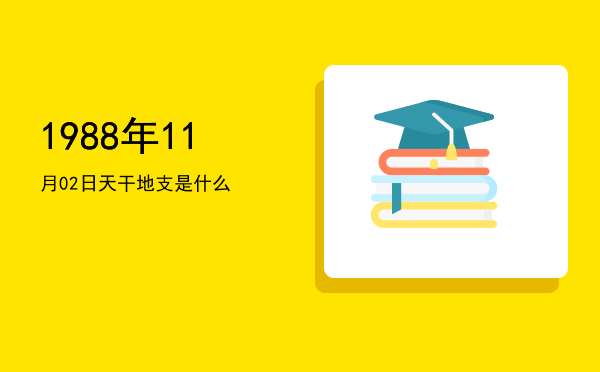 1988年11月02日天干地支是什么