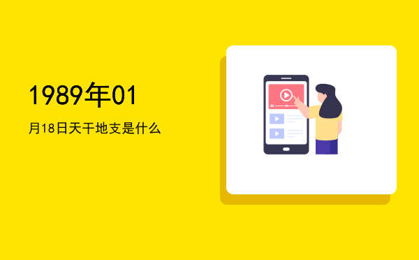 1989年01月18日天干地支是什么