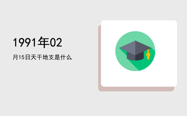 1991年02月15日天干地支是什么