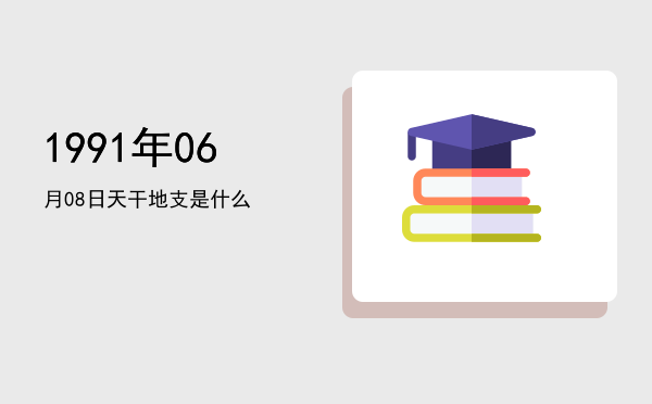 1991年06月08日天干地支是什么