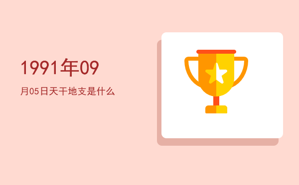1991年09月05日天干地支是什么