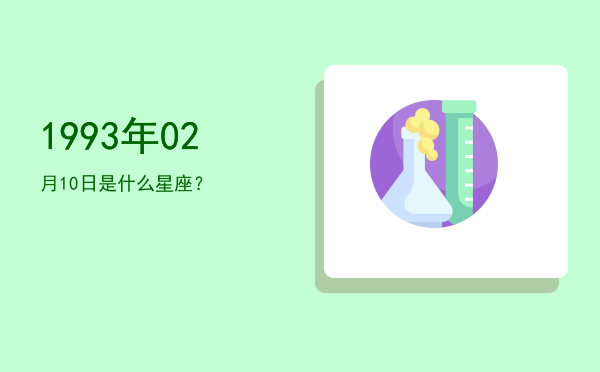 1993年02月10日是什么星座？