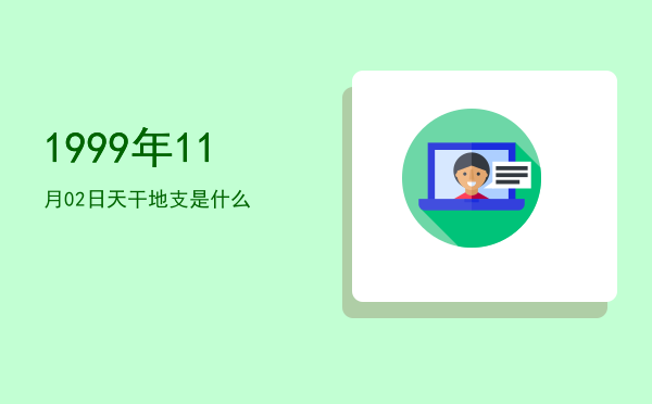 1999年11月02日天干地支是什么