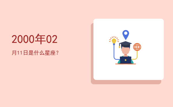 2000年02月11日是什么星座？