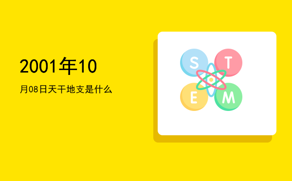 2001年10月08日天干地支是什么