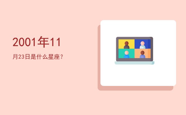 2001年11月23日是什么星座？