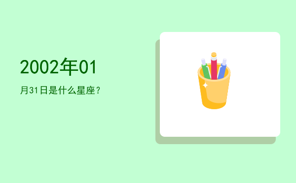 2002年01月31日是什么星座？