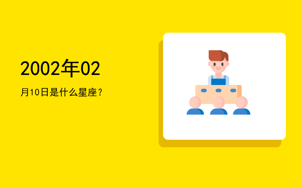 2002年02月10日是什么星座？