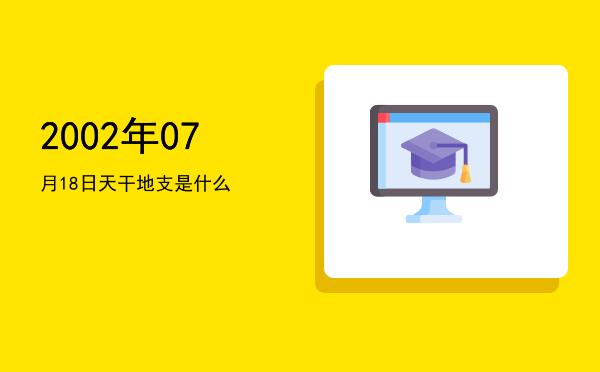 2002年07月18日天干地支是什么