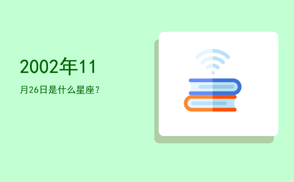 2002年11月26日是什么星座？