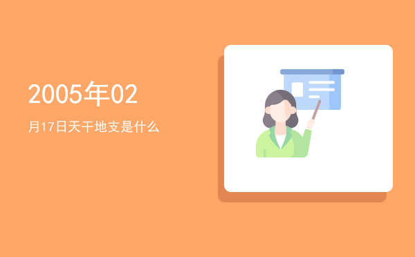 2005年02月17日天干地支是什么