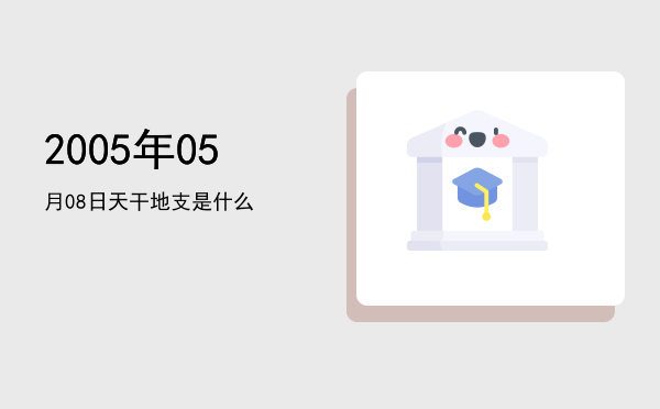 2005年05月08日天干地支是什么