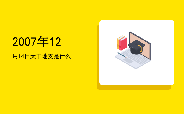 2007年12月14日天干地支是什么