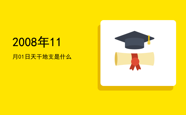 2008年11月01日天干地支是什么
