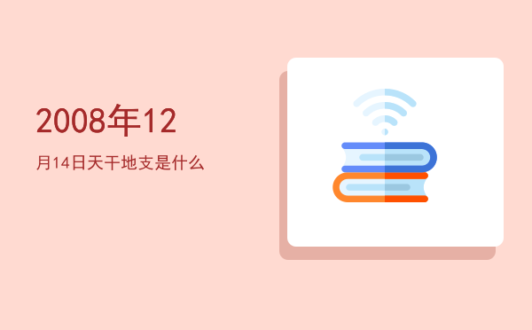 2008年12月14日天干地支是什么