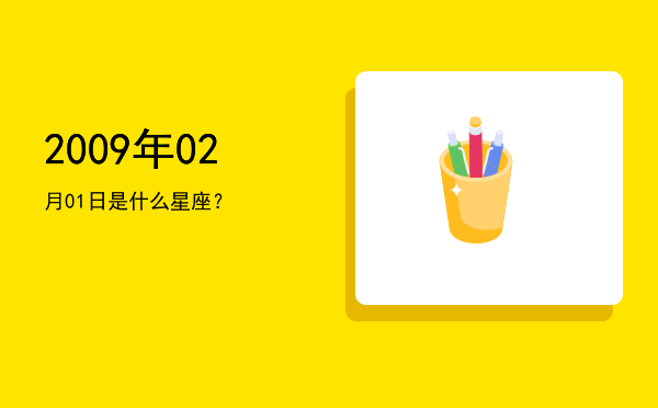 2009年02月01日是什么星座？