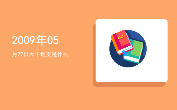 2009年05月27日天干地支是什么