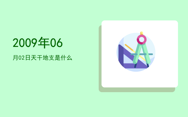 2009年06月02日天干地支是什么