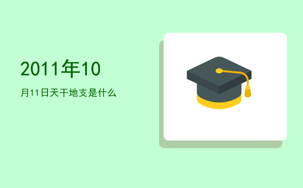 2011年10月11日天干地支是什么
