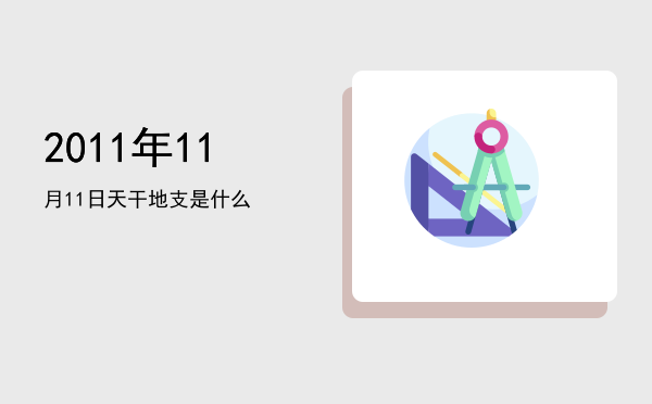 2011年11月11日天干地支是什么