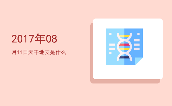 2017年08月11日天干地支是什么