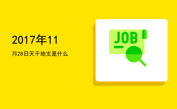 2017年11月28日天干地支是什么