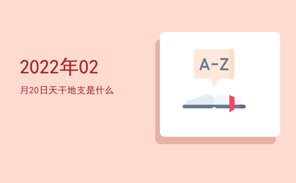 2022年02月20日天干地支是什么