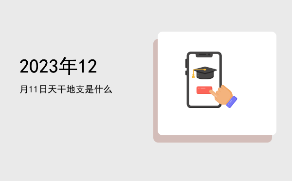 2023年12月11日天干地支是什么