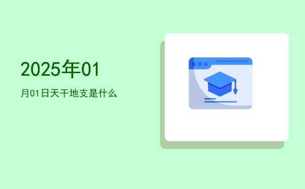 2025年01月01日天干地支是什么