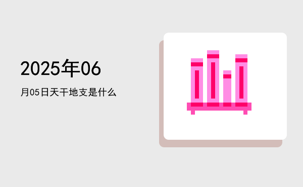 2025年06月05日天干地支是什么