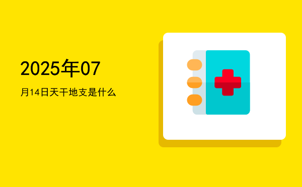 2025年07月14日天干地支是什么
