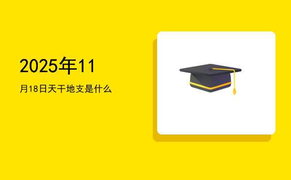 2025年11月18日天干地支是什么
